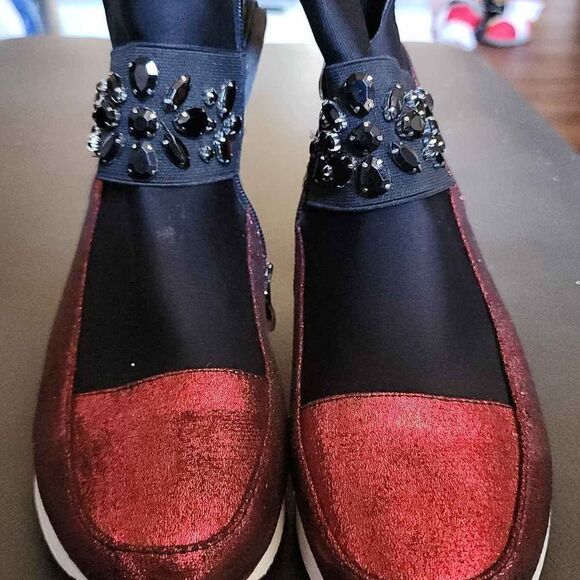Atalina Jewled Ankle Boot - Picture 1 of 7